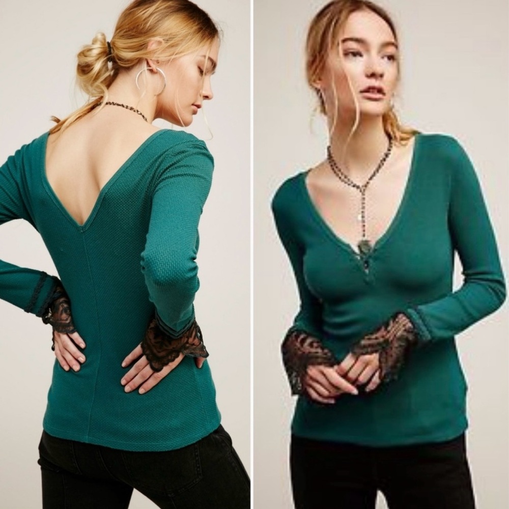 Free People Last Dance Thermal Long Sleeve